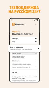 Биткоин кошелек скриншот 7
