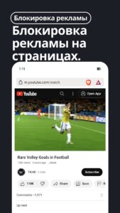 Браузер Brave скриншот 3