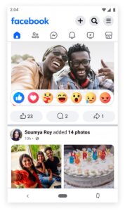 Facebook Lite скриншот 2