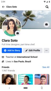 Facebook Lite скриншот 5