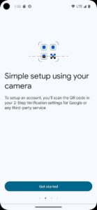 Google Authenticator скриншот 2