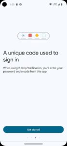 Google Authenticator скриншот 3