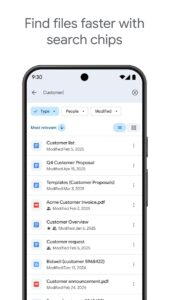 Google Диск скриншот 2