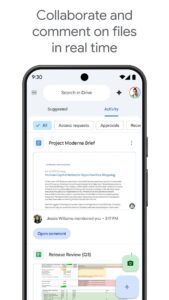 Google Диск скриншот 4