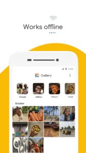 Google Gallery Go скриншот 3