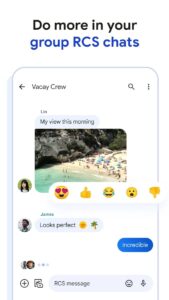 Google Сообщения скриншот 1