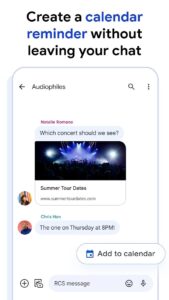 Google Сообщения скриншот 6