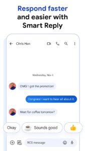 Google Сообщения скриншот 7