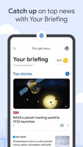 Google Новости скриншот 1