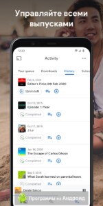 Google Подкасты скриншот 3