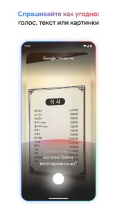 Приложение Google скриншот 3