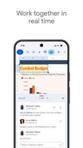 Google Таблицы скриншот 1
