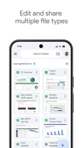Google Таблицы скриншот 3