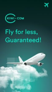 Kiwi.com дешевые билеты скриншот 1