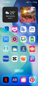 Launcher iOS 16 скриншот 3