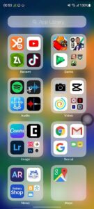 Launcher iOS 16 скриншот 4