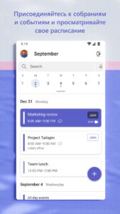 Microsoft Teams (Тимс) скриншот 8