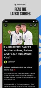 Onefootball скриншот 2