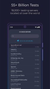 Speedtest.net скриншот 7
