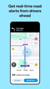 Waze навигатор скриншот 2