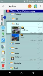 X-plore File Manager скриншот 6